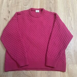 Sunday Best Aritzia Peggy Merino Wool Blend Oversized Sweater Size Small EUC